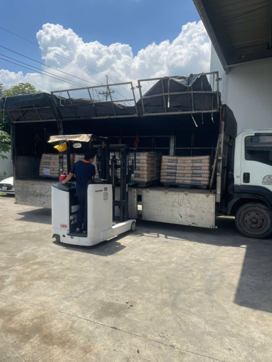 Công tác kiểm đếm bốc xếp hàng hóa tại kho Biên Hòa chuyên nghiệp