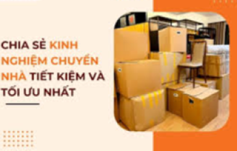 Kinh nghiệm chuyển nhà tiết kiệm, nhanh gọn trong 1 ngày